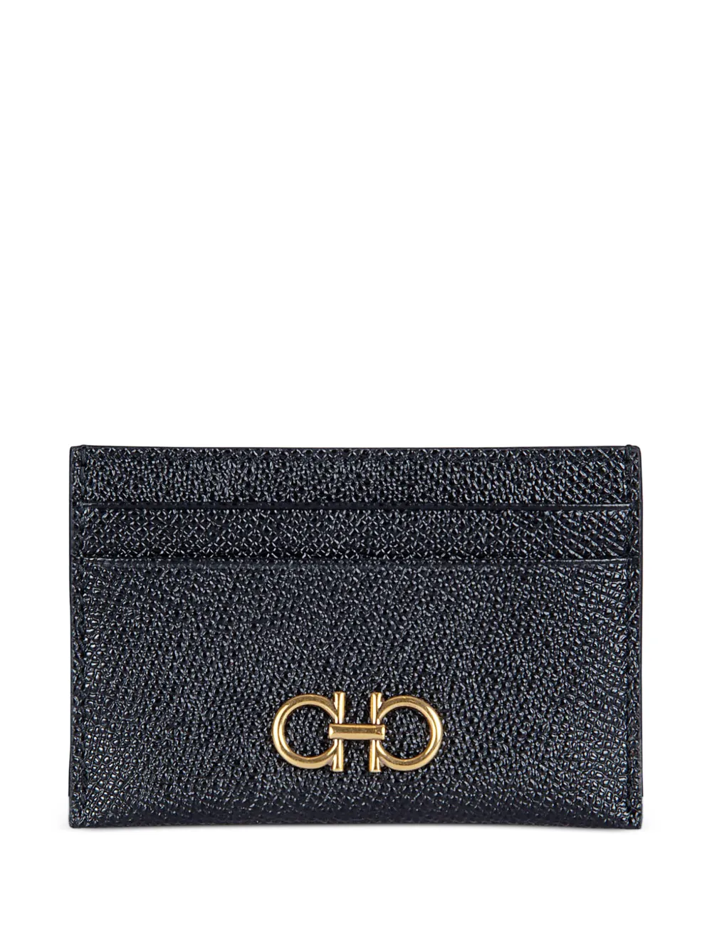 Ferragamo Gancini cardholder - Nero