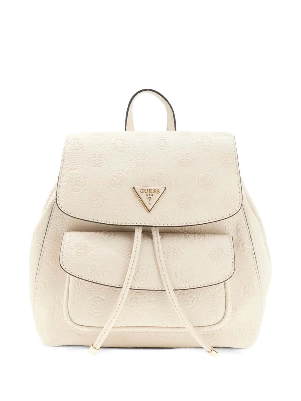 GUESS USA Cresidia embossed backpack - Toni neutri