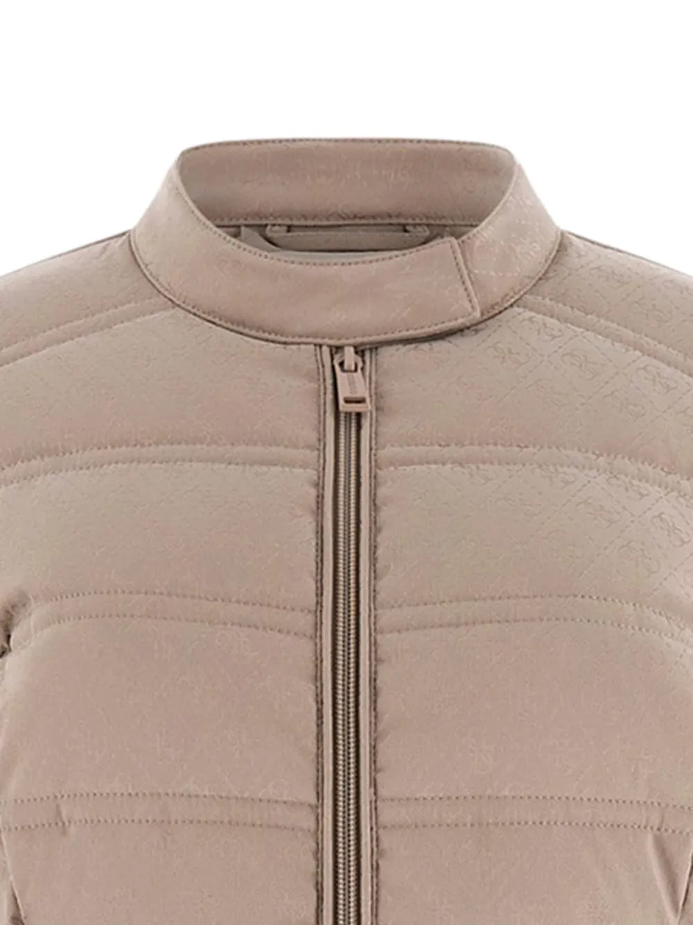 GUESS USA Gewatteerd jack met 4G-logo Beige