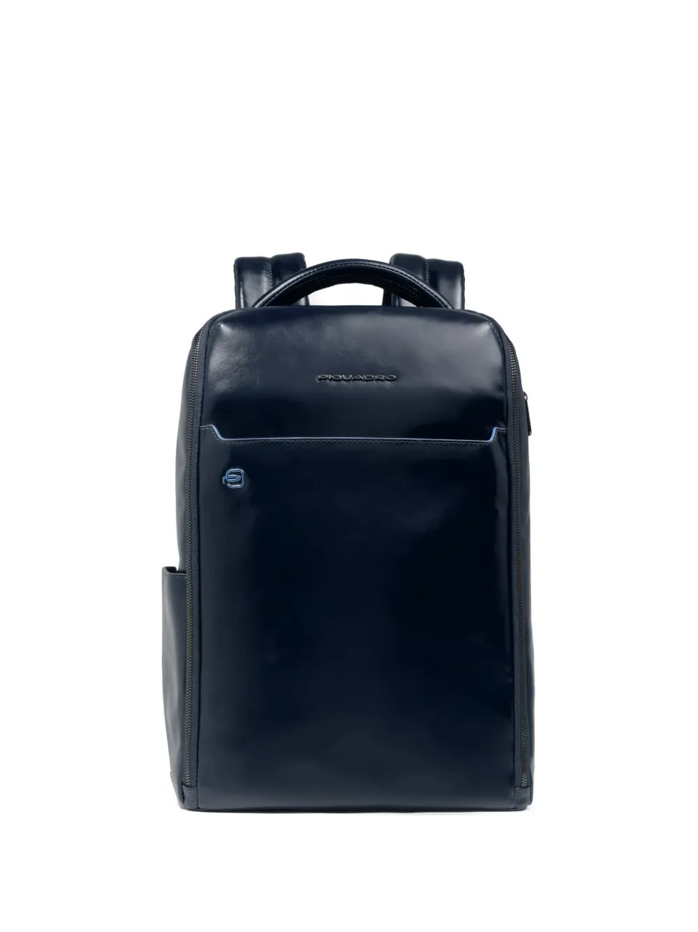 PIQUADRO logo-plaque backpack - Blu