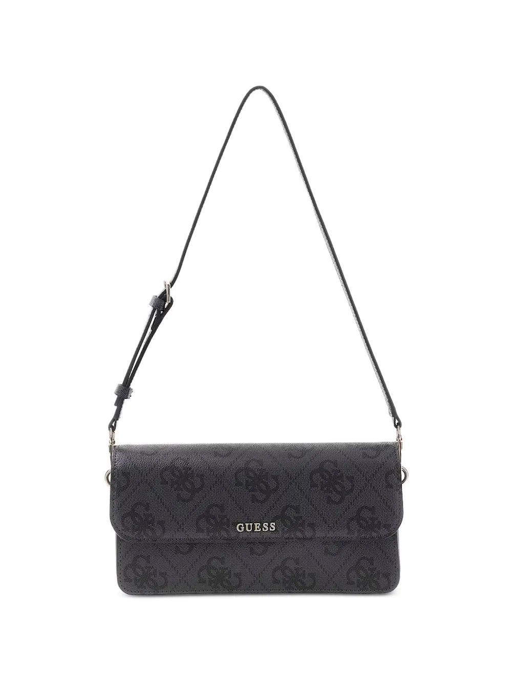 GUESS USA Sadie monogram shoulder bag - Nero