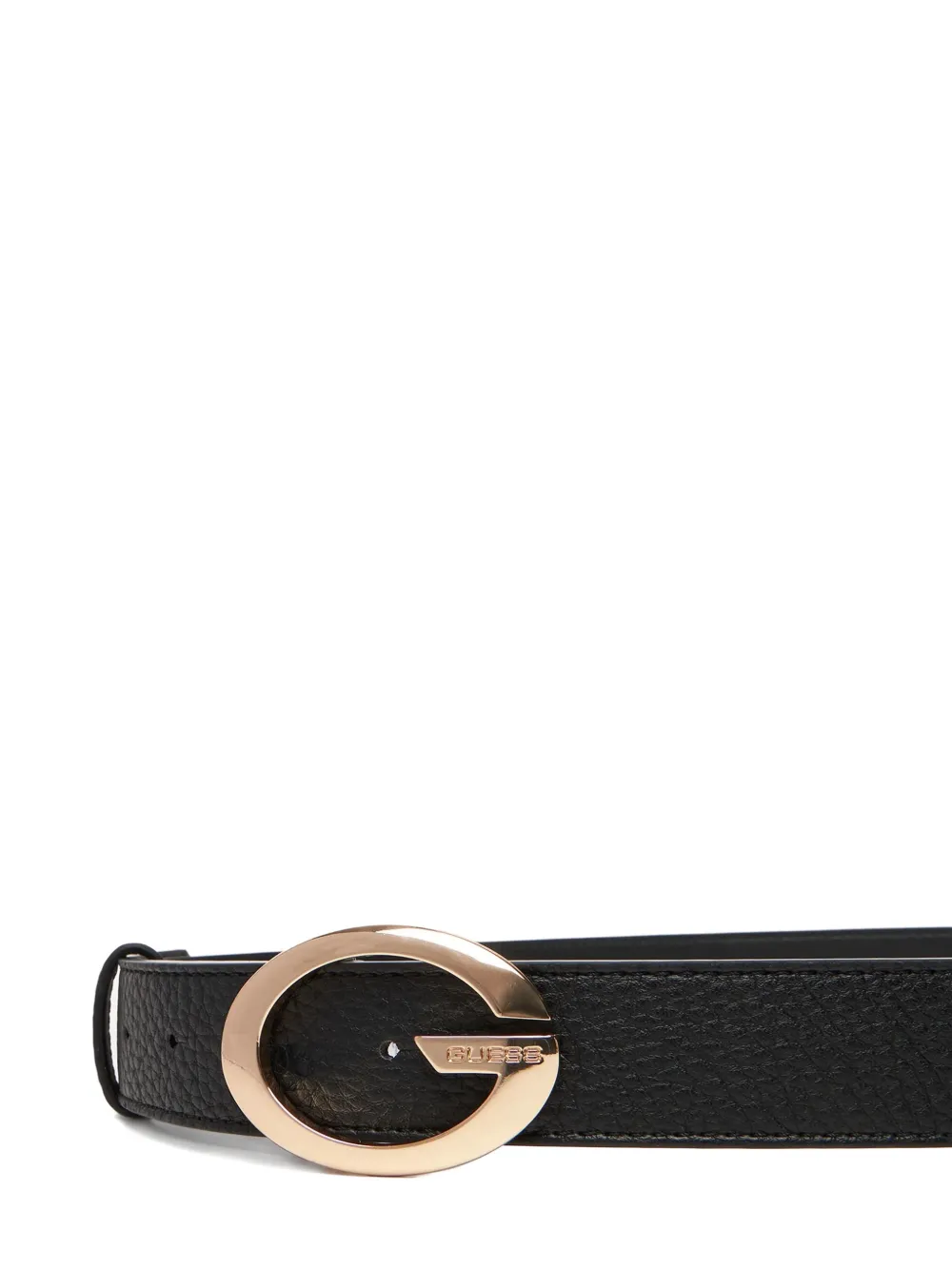 GUESS USA Camden riem met logogesp Zwart