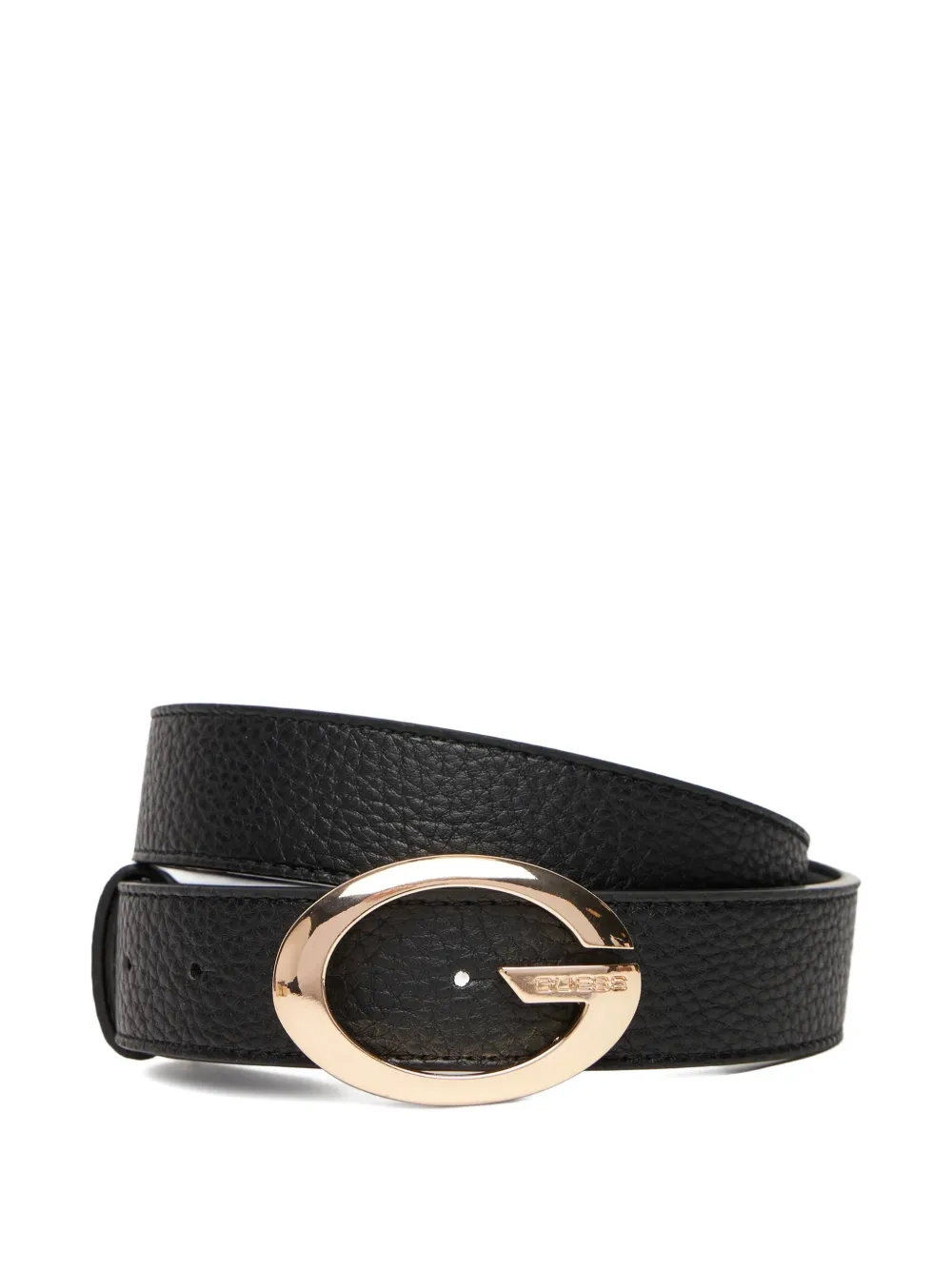 GUESS USA Camden logo-buckle belt - Nero