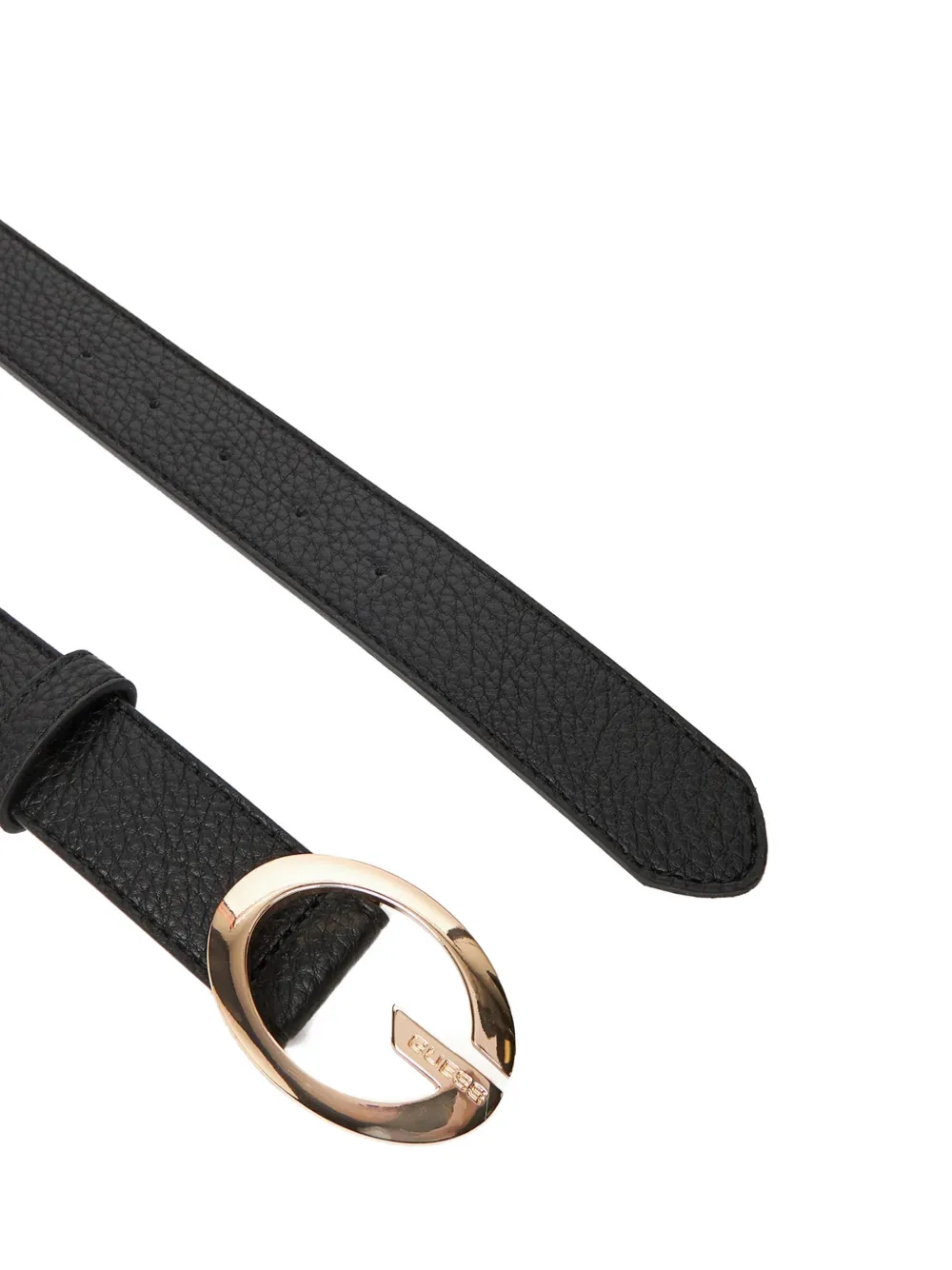 GUESS USA Camden riem met logogesp Zwart
