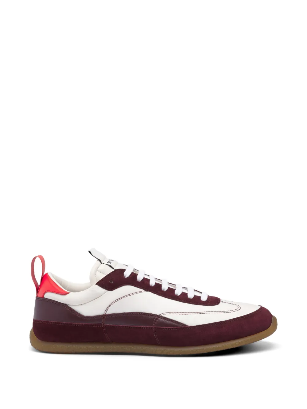 Alexander McQueen EC1 panelled suede-trim sneakers - Neutrals
