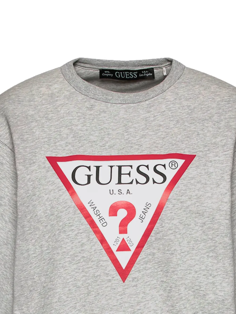  Guess Usa Sweat Original à Imprimé Graphique - Gris 