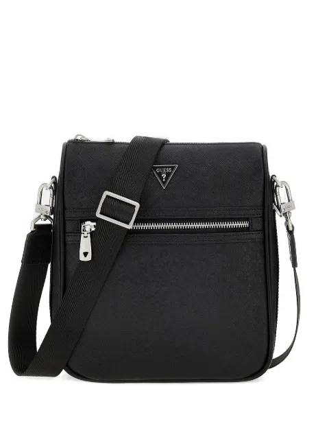 GUESS USA Milano triangle logo cross body bag