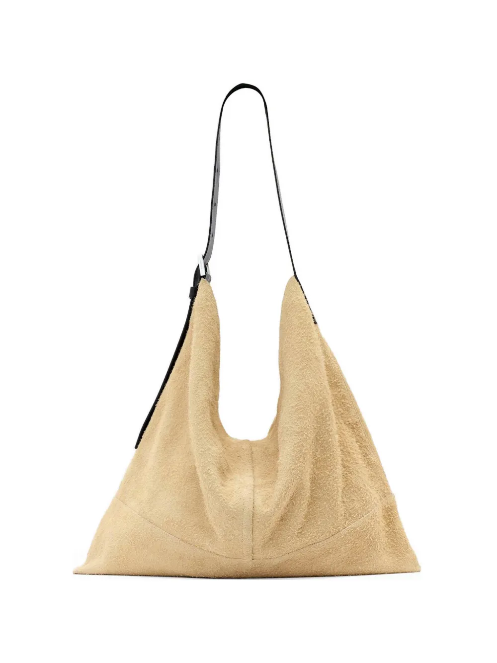AllSaints Asha panelled shoulder tote bag - Toni neutri