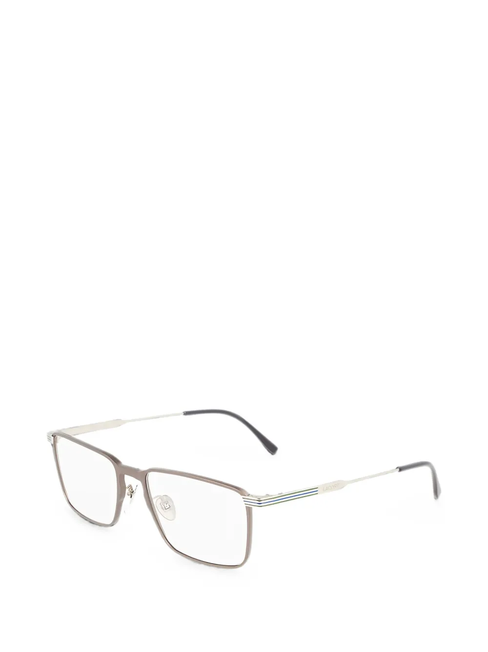 Lacoste Bril met rechthoekig montuur Grijs