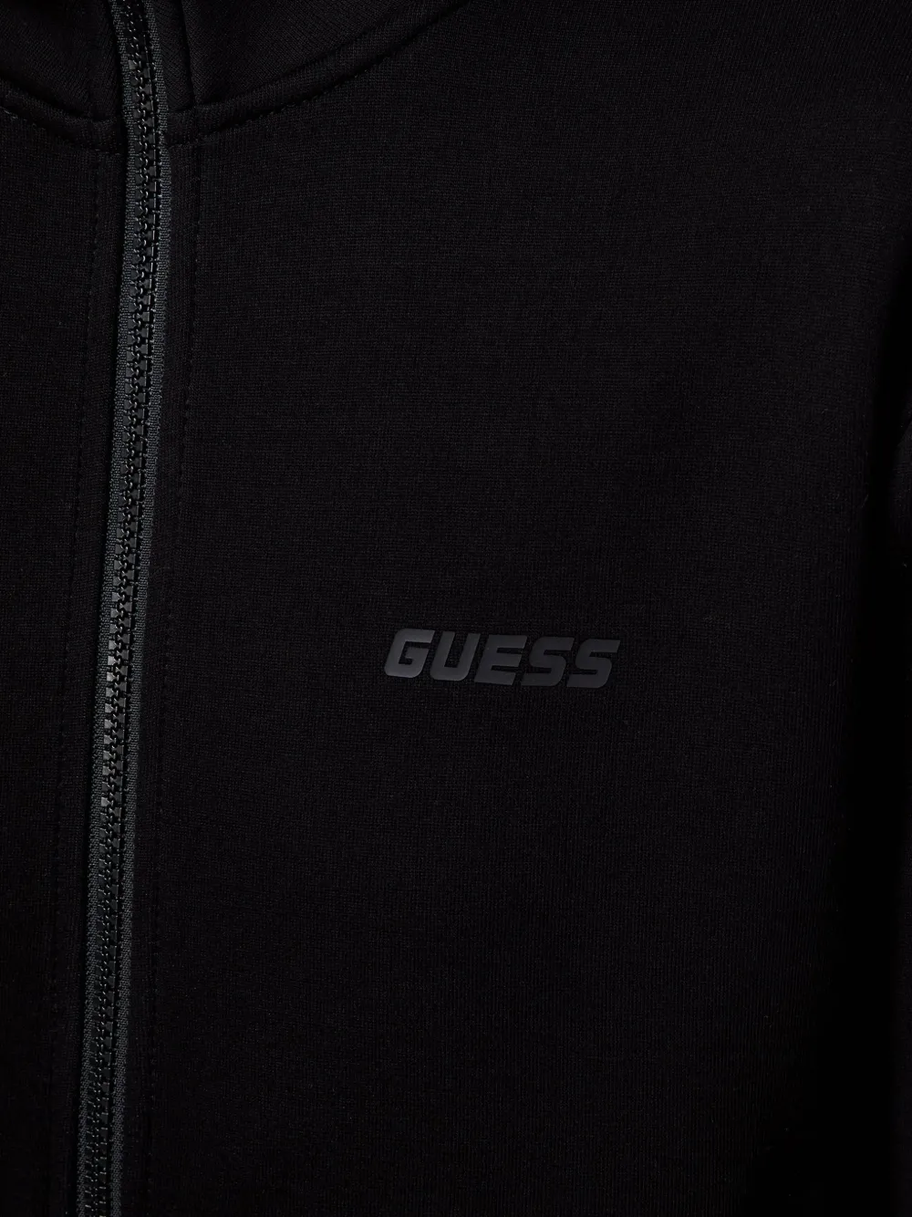 GUESS USA Sweater met logoband Zwart