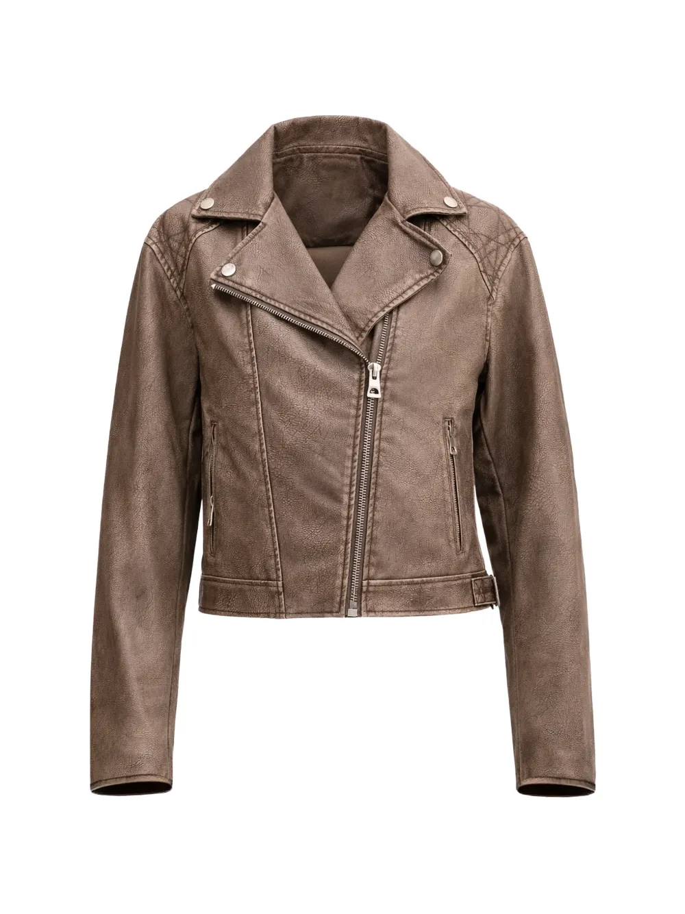 GUESS USA Giacca con revers a lancia - Marrone