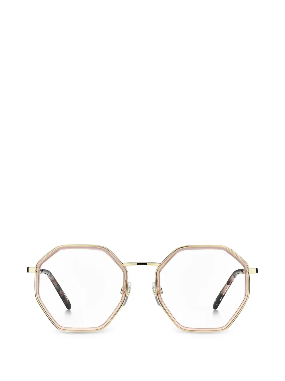 Marc Jacobs Eyewear geometric-frame glasses - Rosa