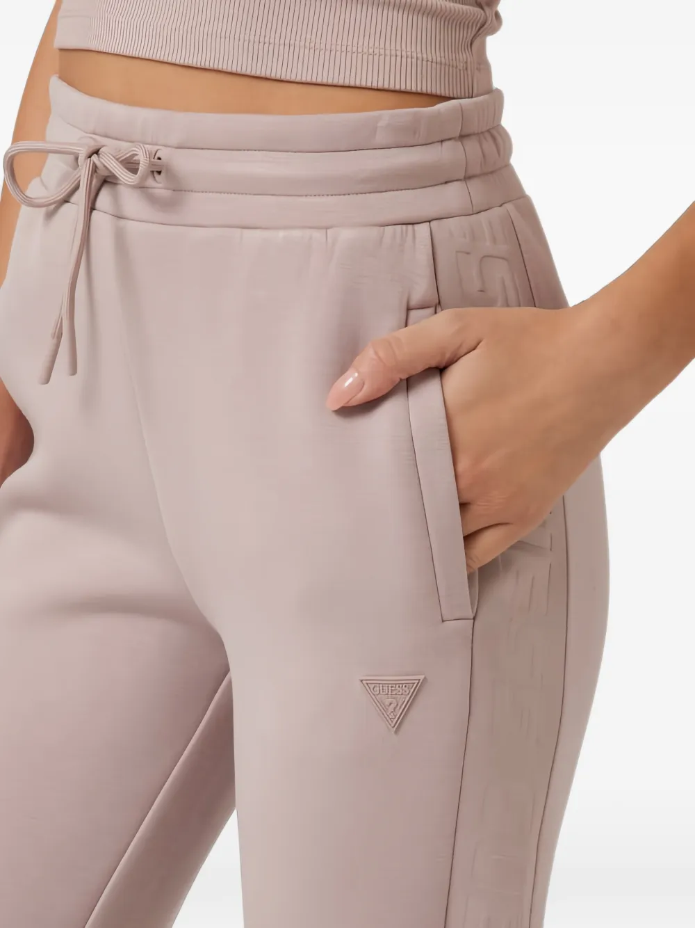 GUESS USA Trainingsbroek met logo Roze
