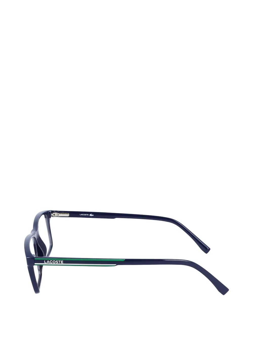 Lacoste Bril met rechthoekig montuur Blauw
