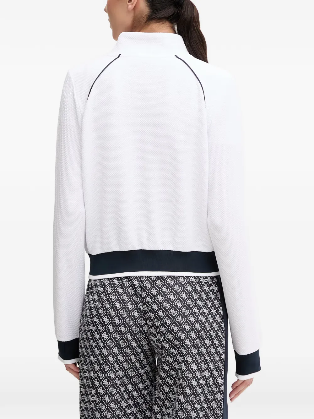 GUESS USA full-zip sweatshirt Wit