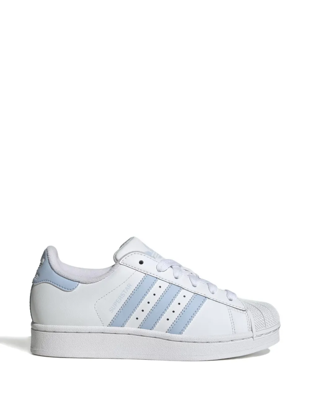 adidas Kids Superstar II lace-up sneakers - Bianco