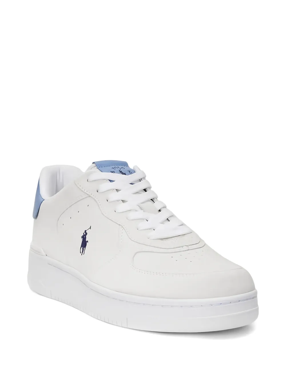 Polo Ralph Lauren logo-embroidered sneakers Wit