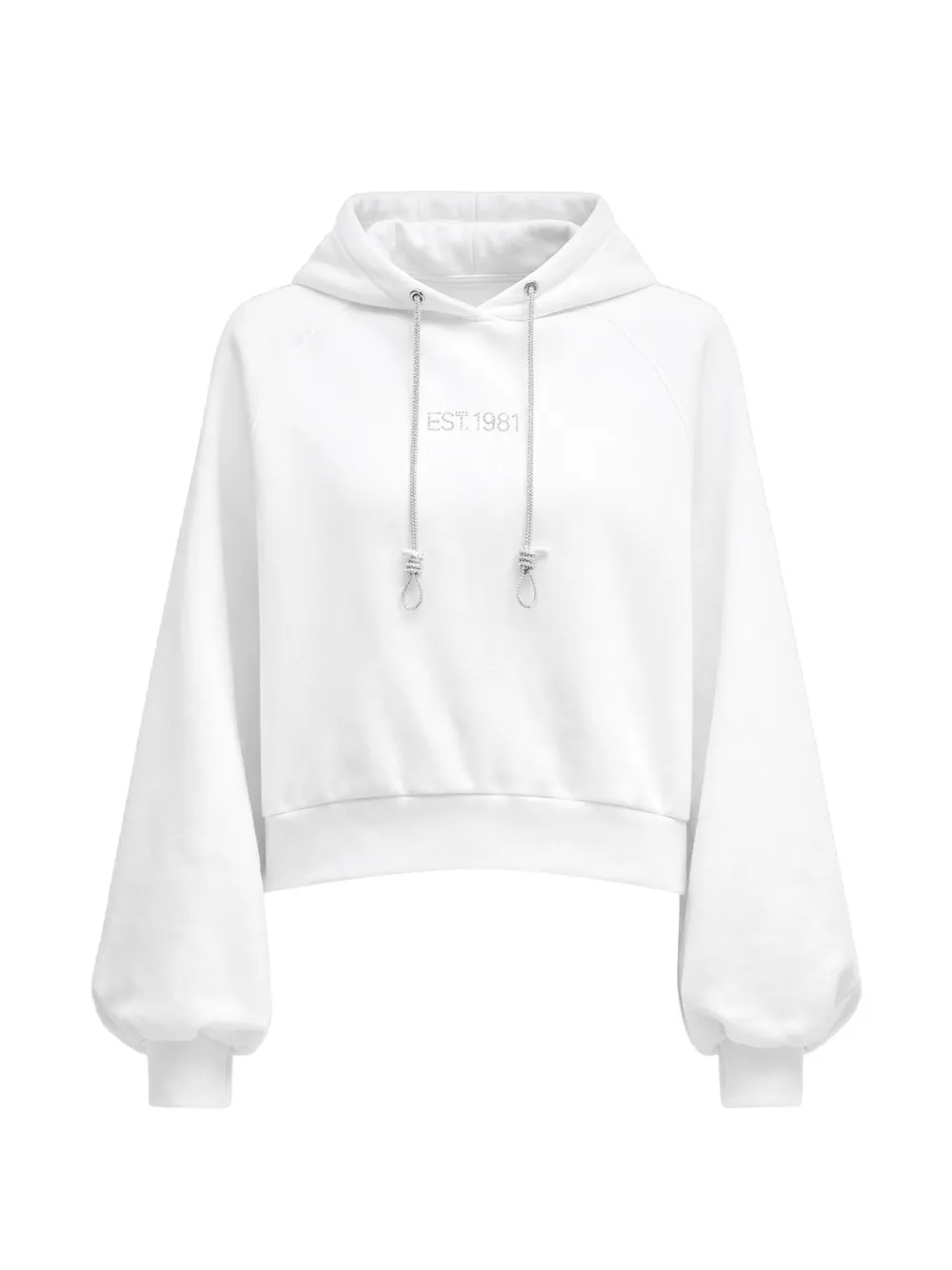 GUESS USA Krystal hoodie - Bianco