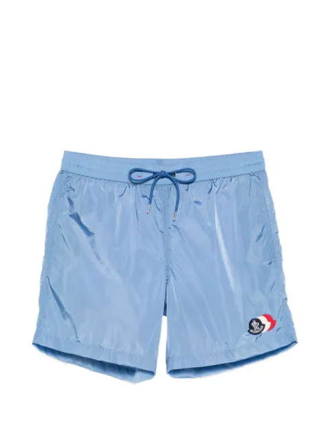 Moncler logo-patch swim shorts