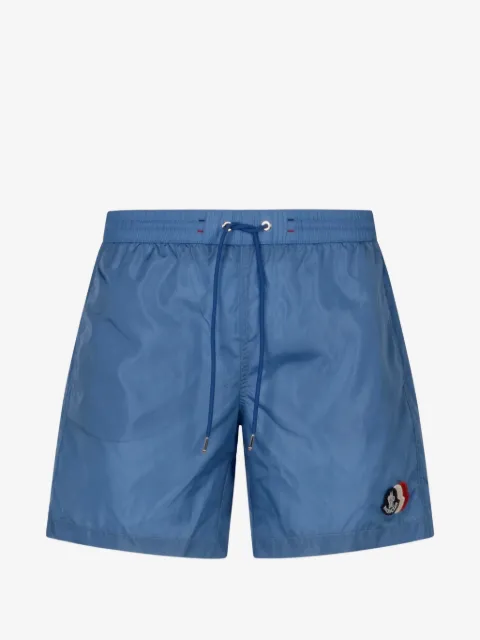 Moncler logo-patch swim shorts