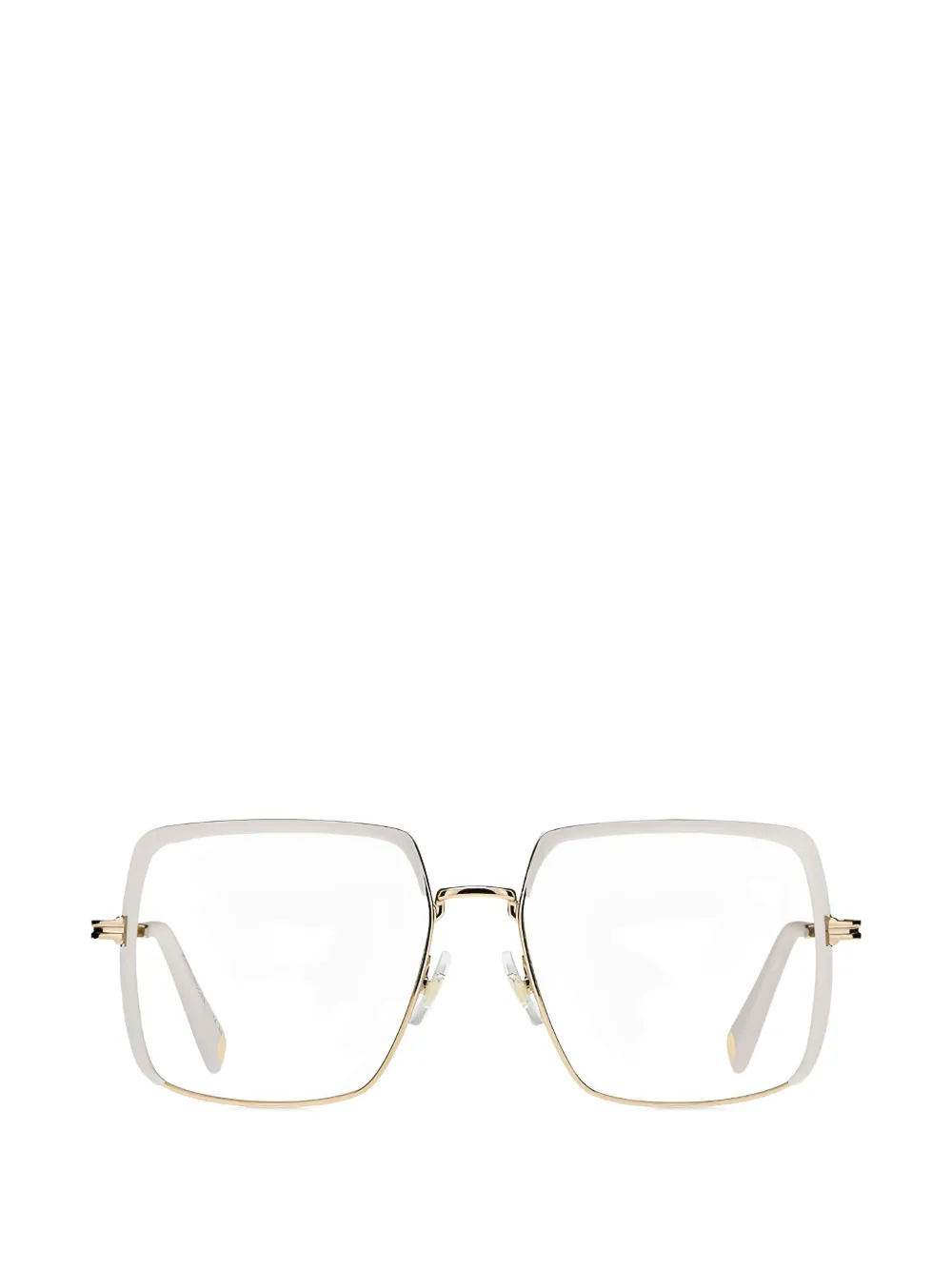 Marc Jacobs square-frame glasses - Nude
