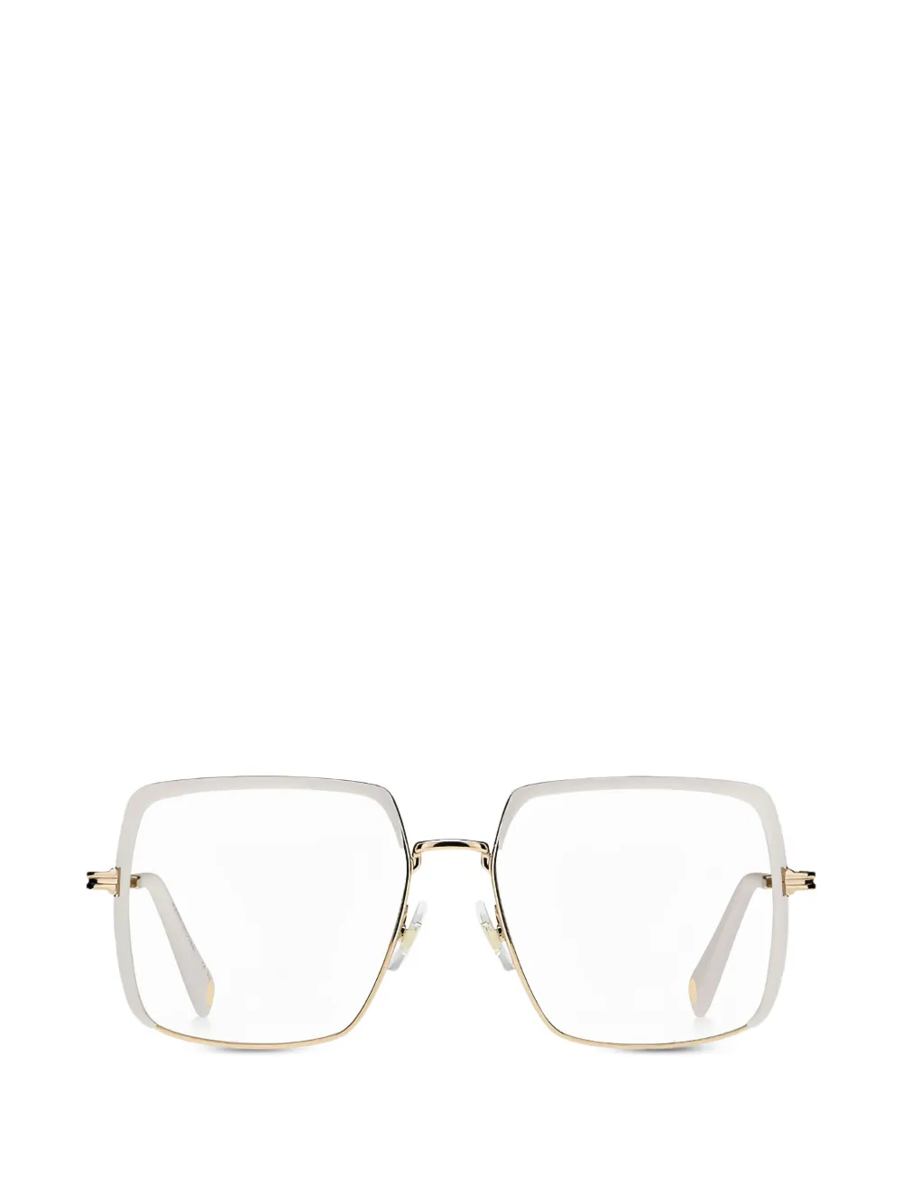 Marc Jacobs square-frame glasses - Nude