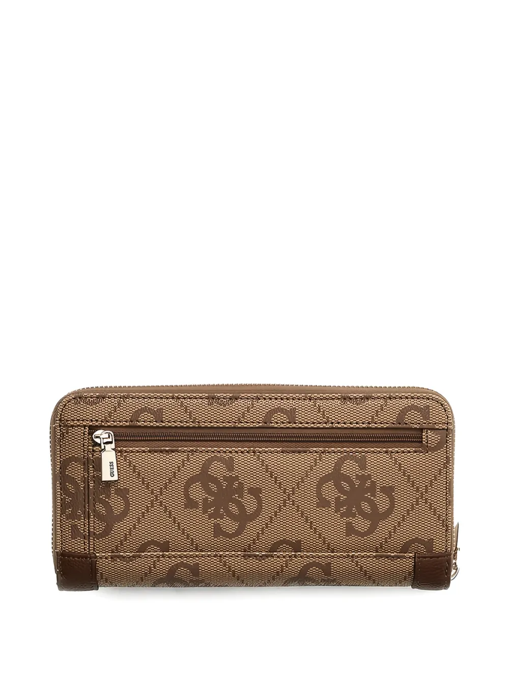 GUESS USA Karnilla 4G portemonnee met monogram Beige