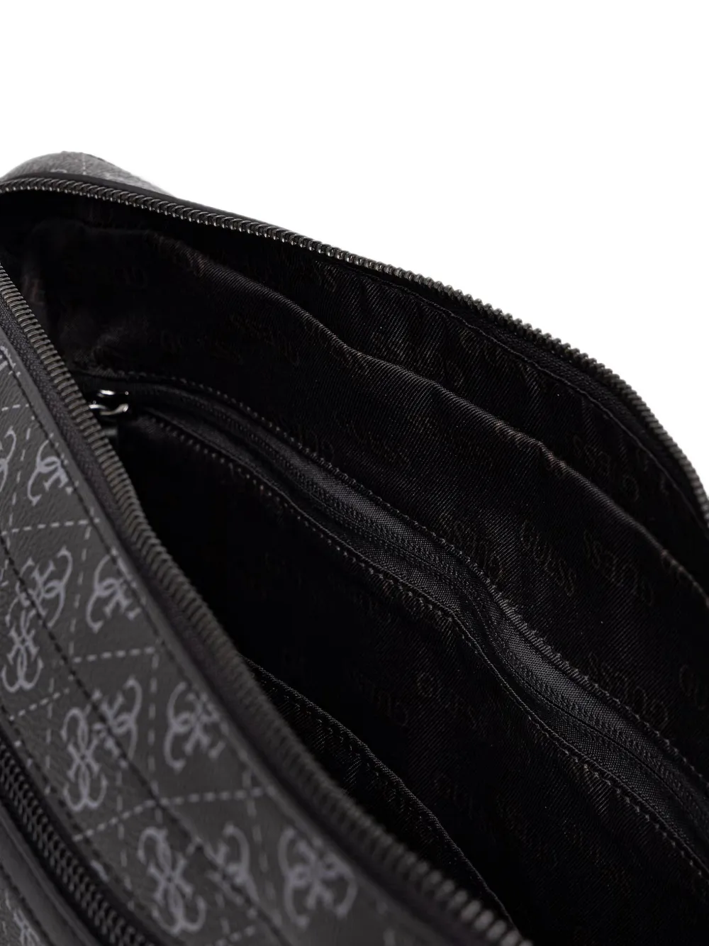 GUESS USA Laptoptas met logo-patroon Zwart