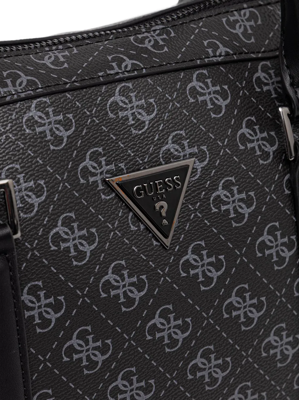 GUESS USA Laptoptas met logo-patroon Zwart