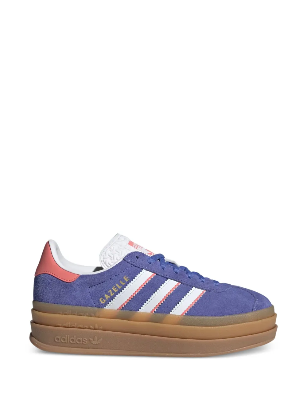 adidas Kids Gazelle Bold sneakers met strepen Paars
