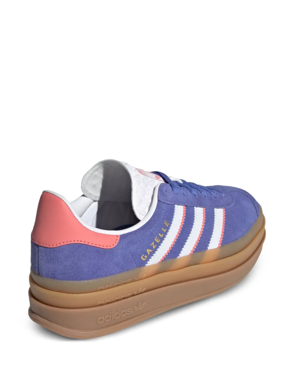 adidas Kids Gazelle Bold sneakers met strepen Paars