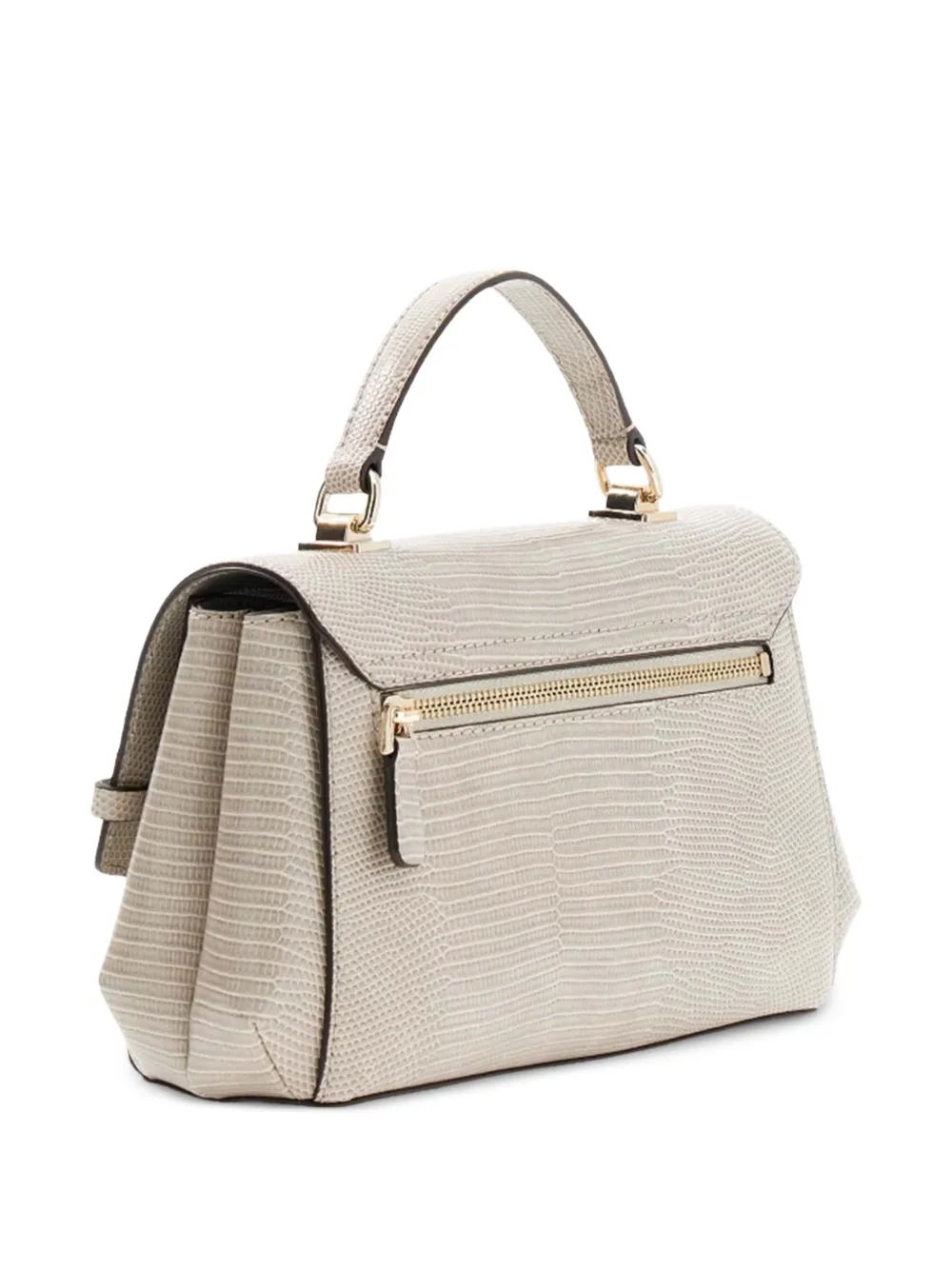 GUESS USA Melinda shopper met hagedissen-effect Beige