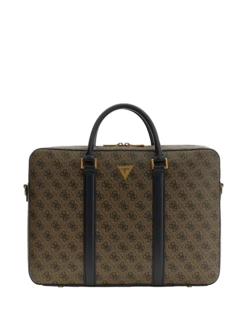 GUESS USA Milano monogram laptop bag
