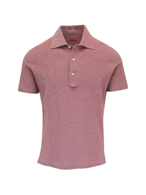 Isaia short-sleeve polo shirt