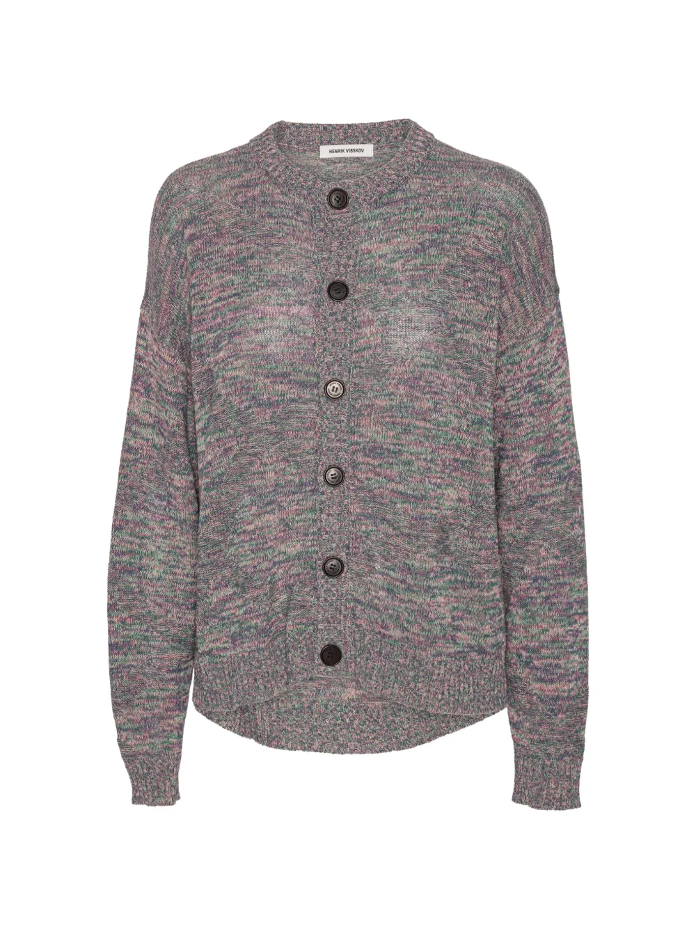 Henrik Vibskov intarsia-knit cardigan - Grey