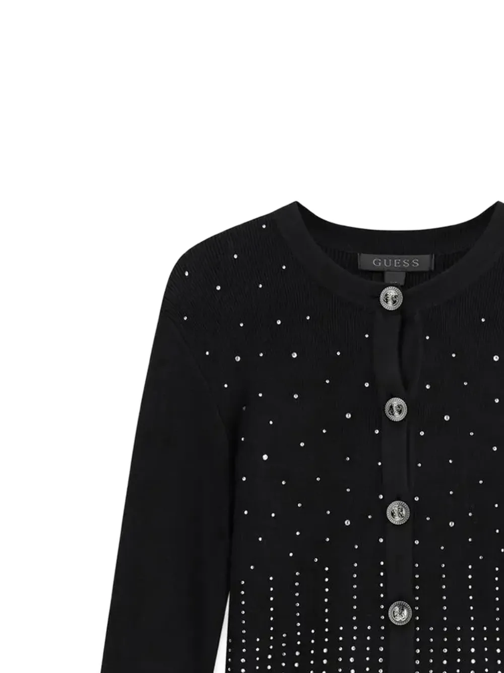 GUESS USA Vest verfraaid met kristallen Zwart