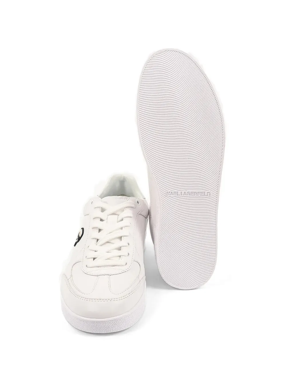 Karl Lagerfeld Kandidate Nft leren sneakers Wit