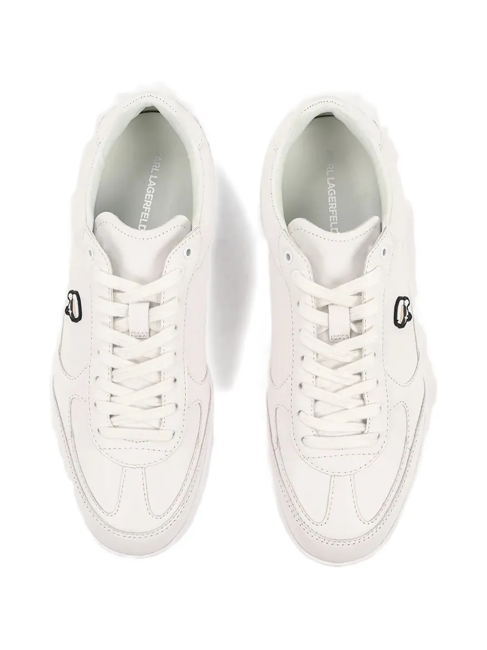 Karl Lagerfeld Kandidate Nft leren sneakers Wit