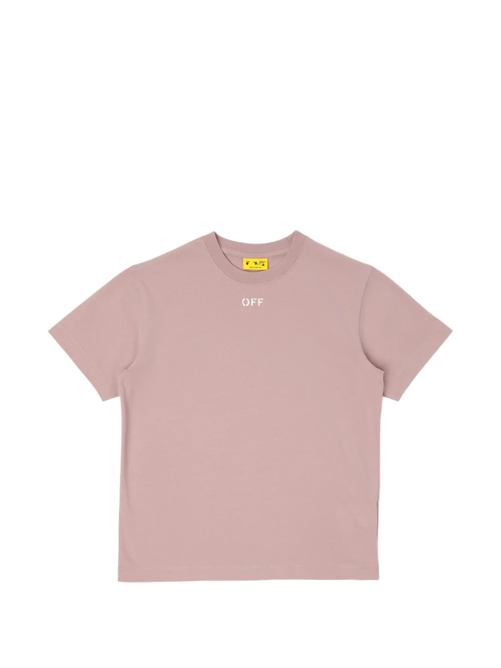 Off-White Kids Arrows logo-print T-shirt - Rosa