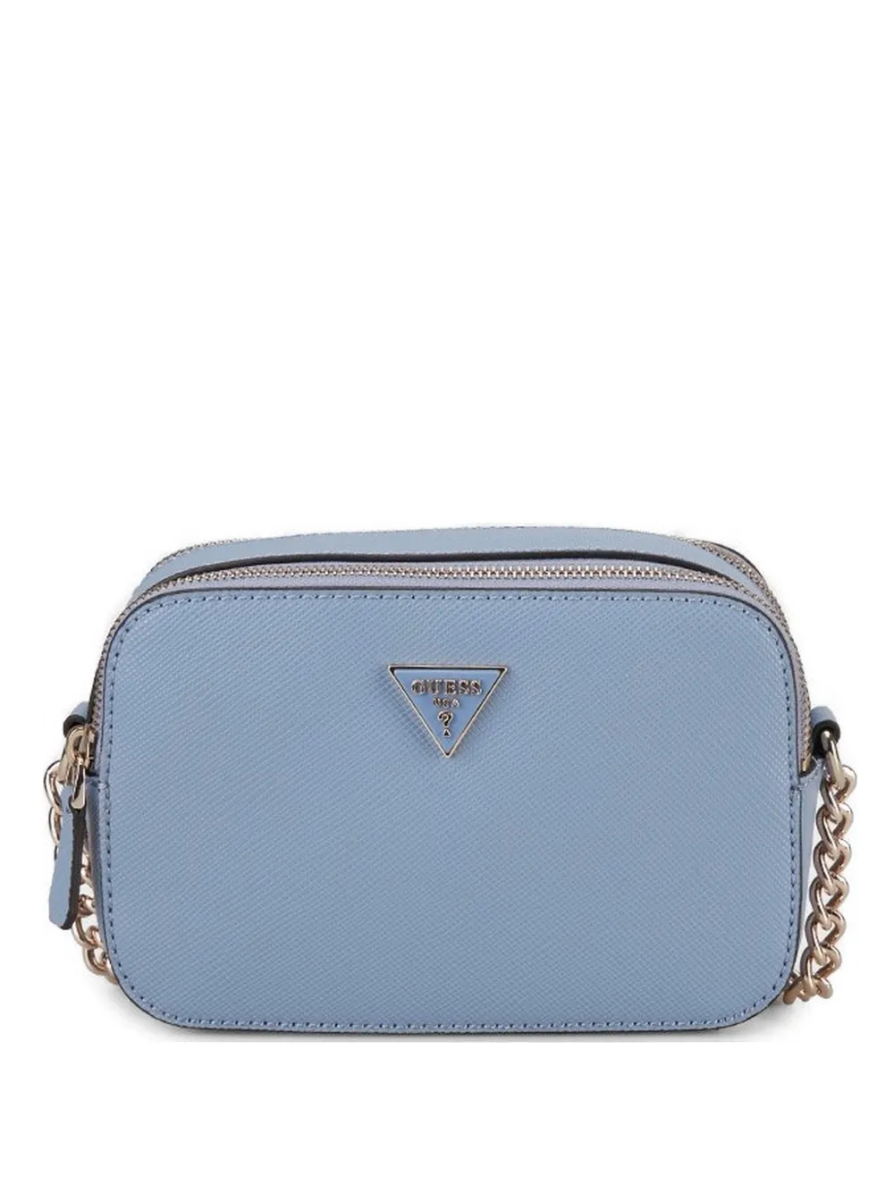 GUESS USA mini Noelle chain-strap cross body bag - Blu