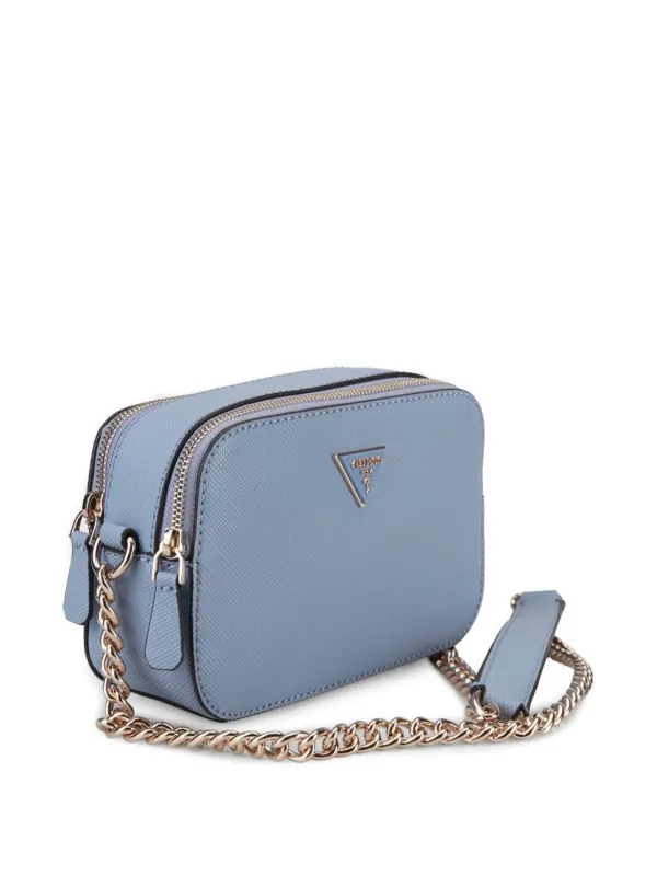 GUESS USA ノエル チェーンストラップ ショルダーバッグ ミニ | ブルー 