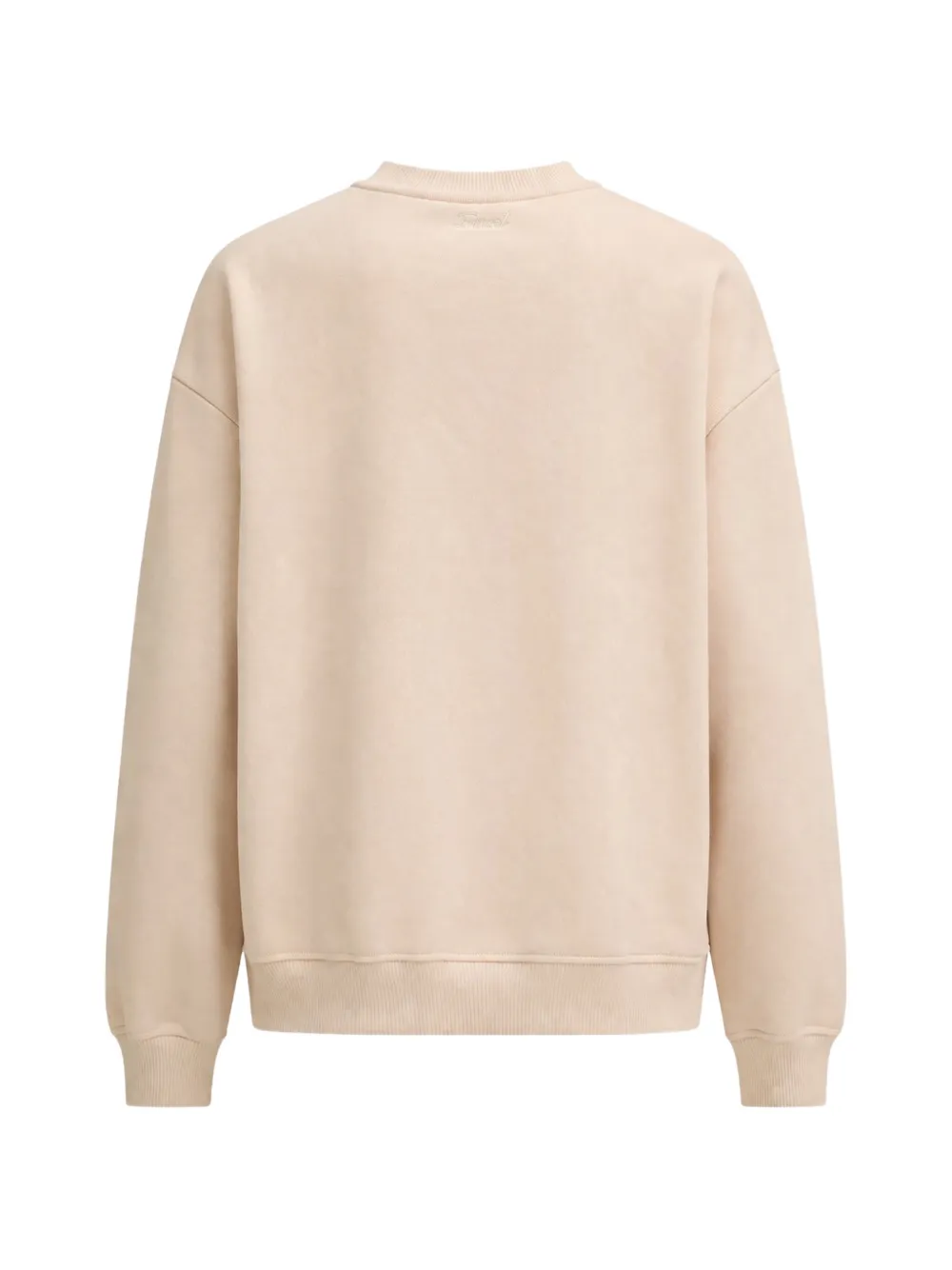 TWINSET Sweater met logodetail en lange mouwen Beige