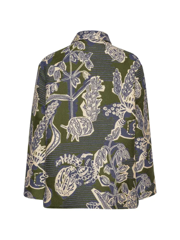 Henrik Vibskov Garden Of EEden Jacquard Jacket | Green | FARFETCH