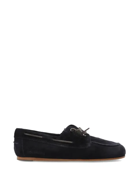 DSQUARED2 suede lace-up boat shoes 