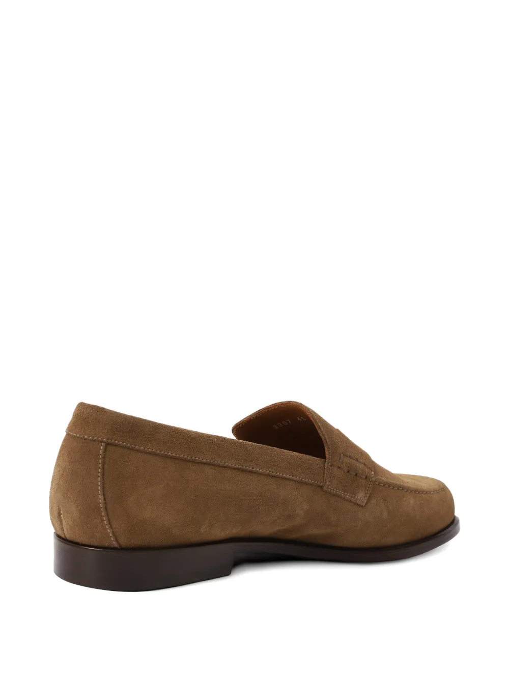 Doucal's suede penny loafers Bruin