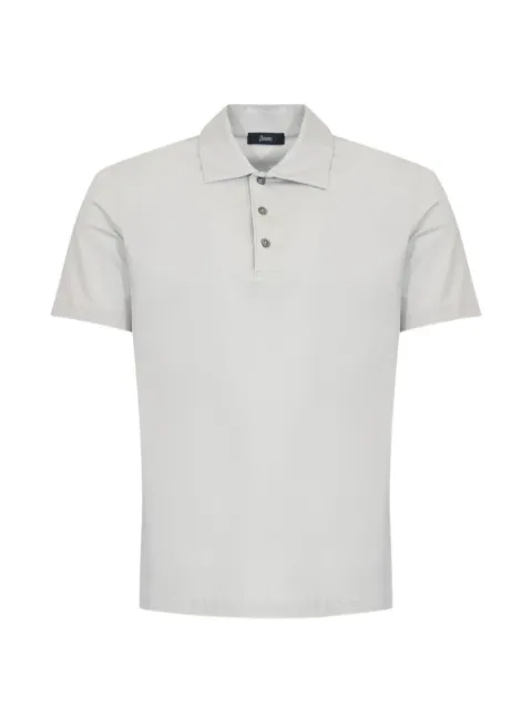 Herno short-sleeved polo shirt