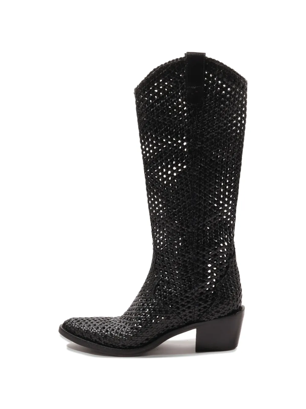 Zolfo woven perforated boots Wit