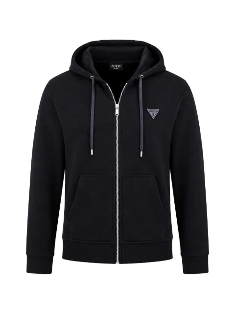 GUESS USA logo-appliqué hoodie