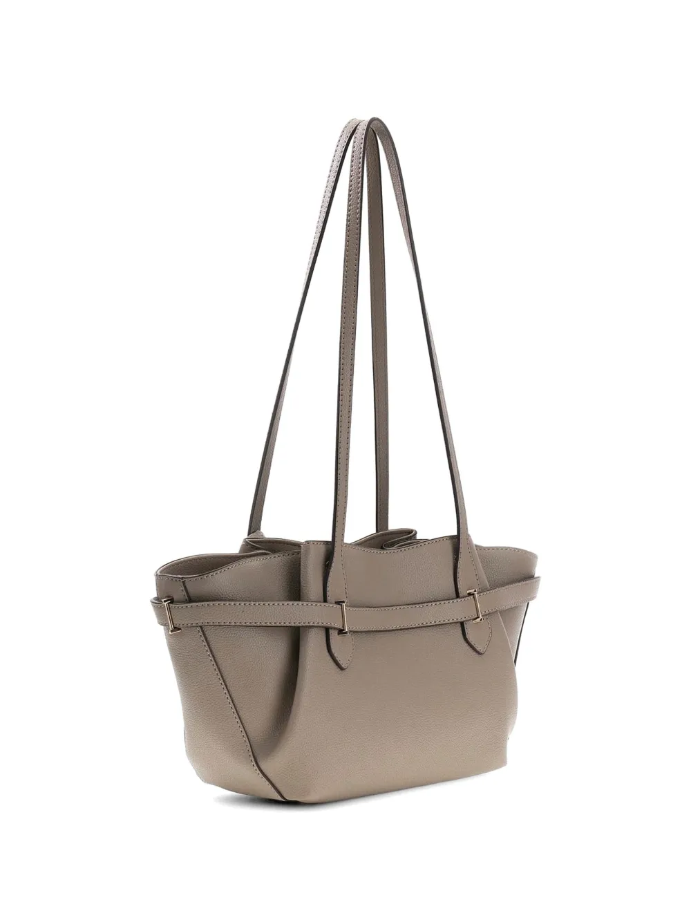 GUESS USA Yesba schoudertas met hangslot en logoplakkaat Bruin