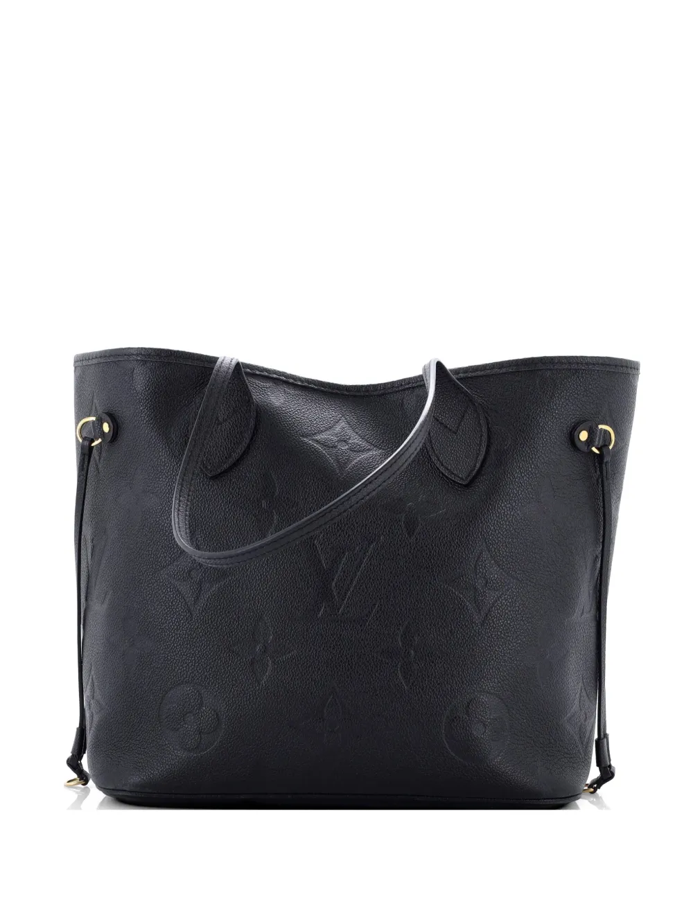 Louis Vuitton Pre-Owned Borsa tote Neverfull NM in pelle Empreinte MM Monogram Giant - Nero